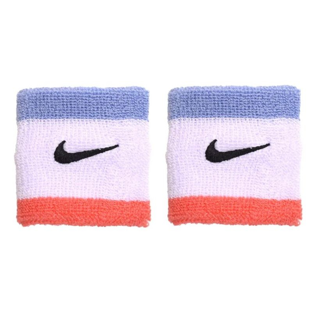 Теннисные напульсники Nike Swoosh Classic 2P - icelandic blue/pale lilac/coral