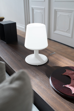 Лампа настольная Koziol LIGHT TO GO белая