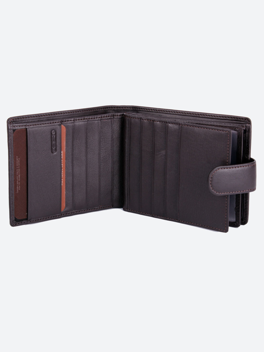 B225018R Castanho - Портмоне с RFID защитой MP