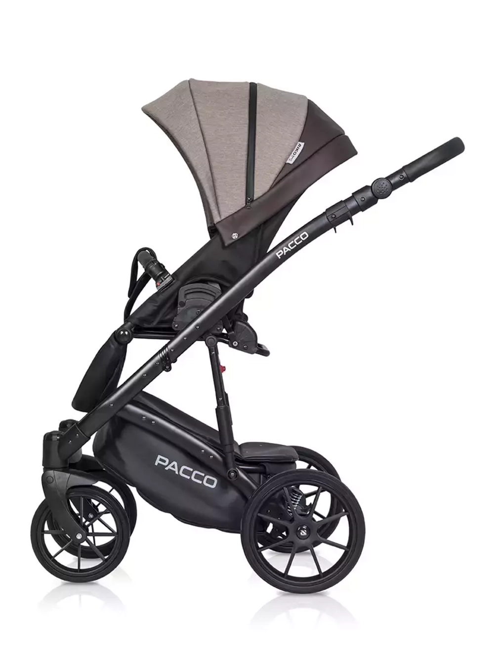 Коляска  PACCO (2 в 1) (RIKO BASIC) 07 Mokka (кофейный-темно-коричневый)