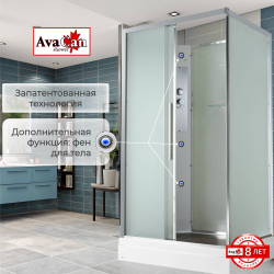 Душевая кабина AvaCan (АваКан) KD2912N без крыши