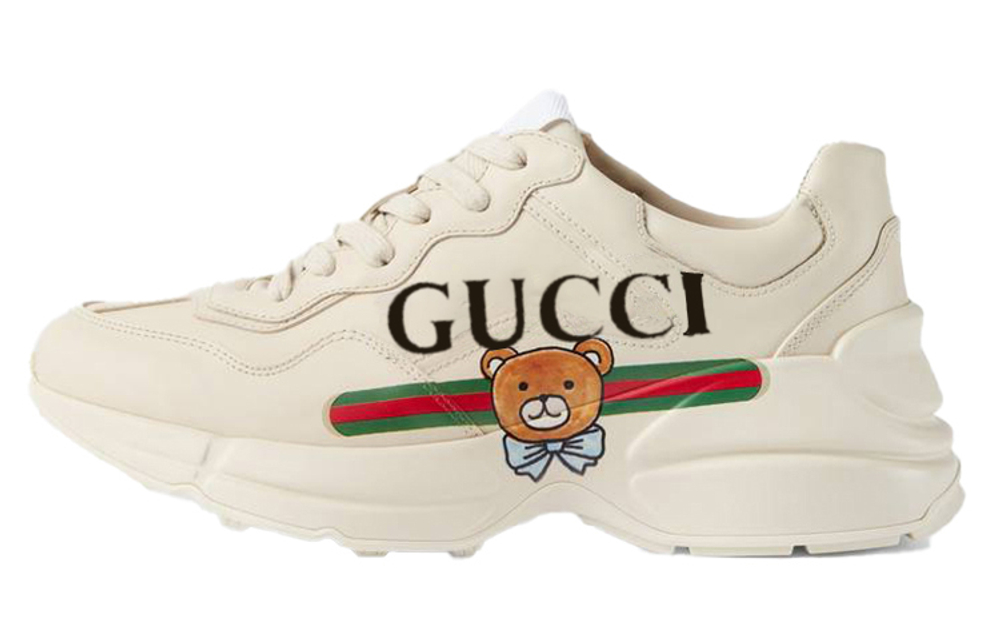 Kai x GUCCI Rhyton Comfortable Low top Chunky Sneakers Women"s