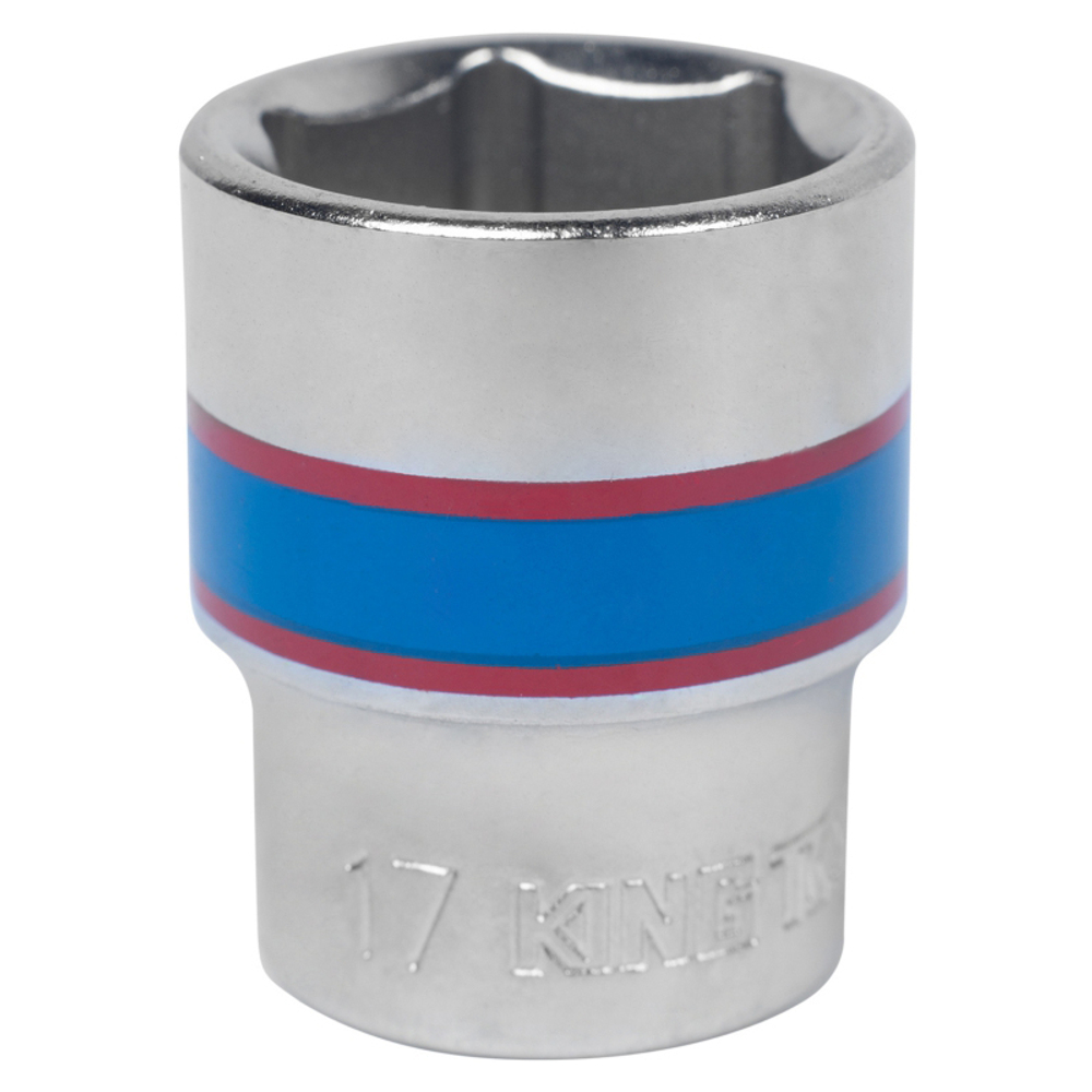 Головка торцевая стандартная шестигранная 3/8", 17 мм KING TONY 333517M