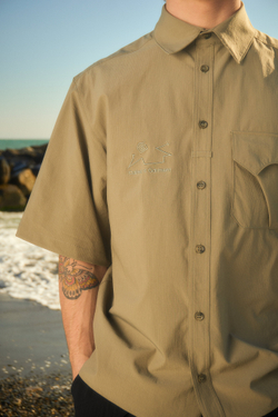 Рубашка Called a Garment Hikercore Shirt "Dusty Olive"