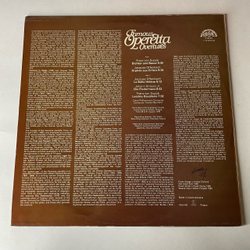 Винтажная виниловая пластинка LP Вацлав Нойман, Vaclav Neumann, Famous Operetta Overtures Знаменитые Увертюры К Оперетте (Чехословакия 1981)
