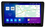 Магнитола для Ford Mondeo 4, Focus 2, S-Max/Galaxy и пр. (ШГУ овальное) - Parafar PF149LUX1RN2K на Android 13, Быстрая, QLED+2K, CarPlay, 4G SIM-слот