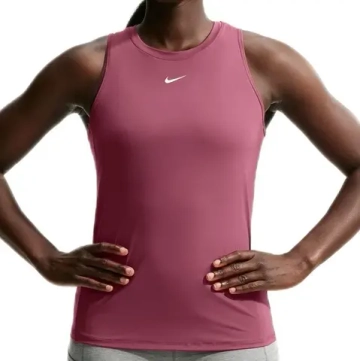 Женский топ теннисный Nike One Classic Dri-Fit Tank - pink smoke/white