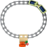 Конструктор LEGO Duplo 10427 Интерактивный поезд приключений