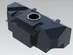 Замена основного топливного бака на 115 литров для TANK 500 гибрид Танк топливный насос