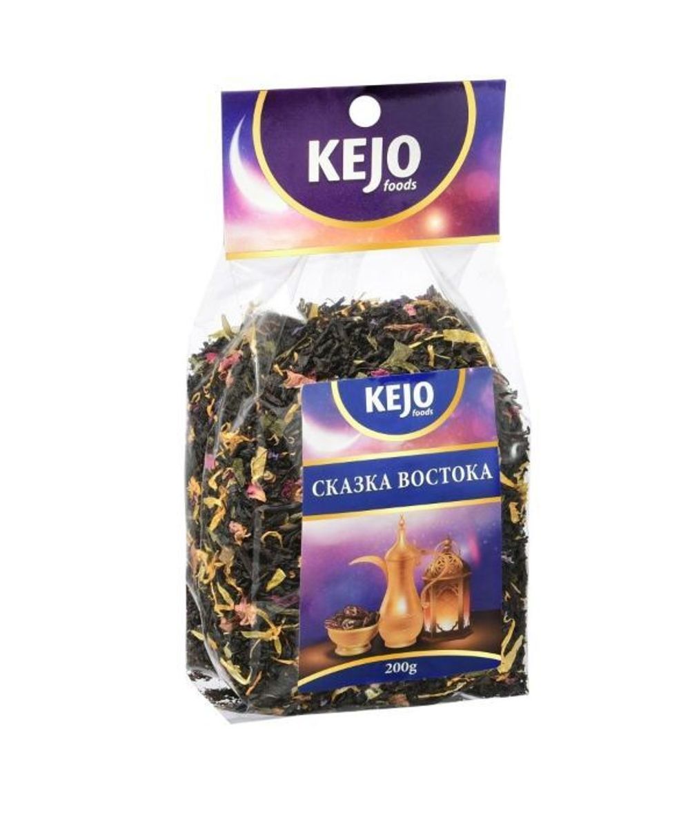 Чай в мягкой упаковке KEJO foods СКАЗКА ВОСТОКА 200г