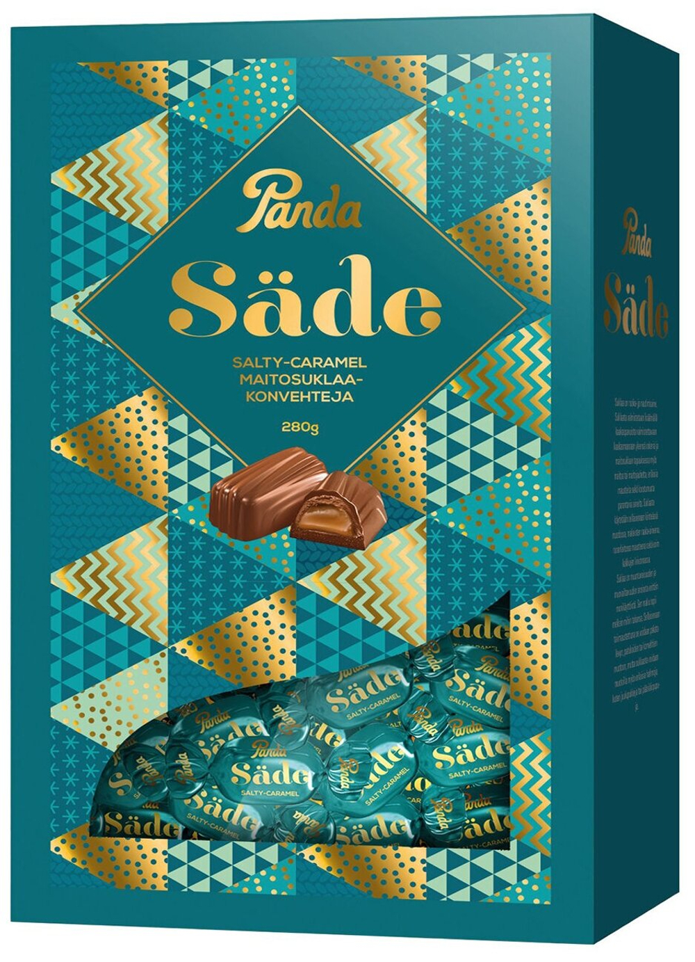 Конфеты шоколадные со вкусом соленой карамели Sade 280г