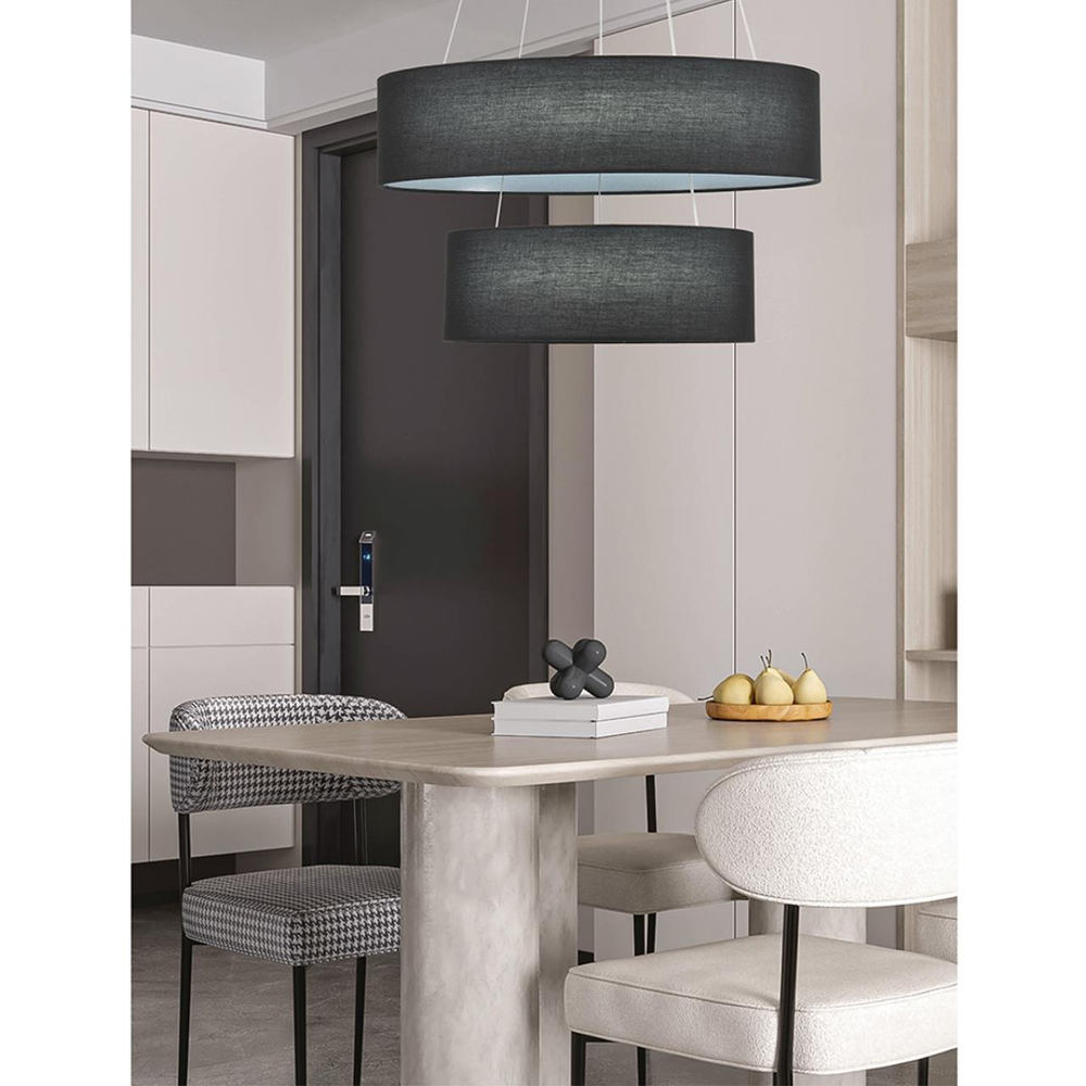 8371/40L LN Люстра подвесная LED 40W 3000/4000/6000K 220V LEDIO