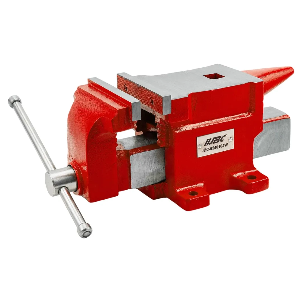 Тиски стальные с наковальней 4''100мм JBC JBC-6540104W