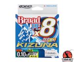 OWNER Шнур Kizuna X8 Broad PE multi color 10м 300м 0.1мм 4.1кг