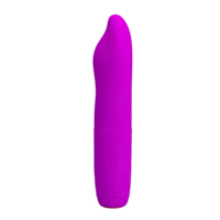 Лиловый вибратор-ротатор 16см Pretty Love Classic Silicone Rechargeable Rotating Vibrator Burke BI-014584X