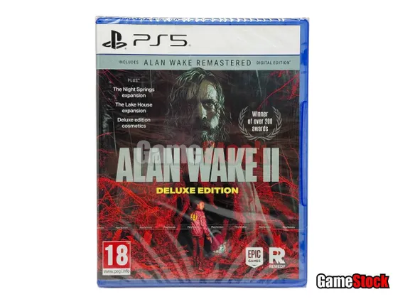 PS5 Alan Wake 2 Deluxe Edition (Новый, Русские субтитры, PPSA-23792)