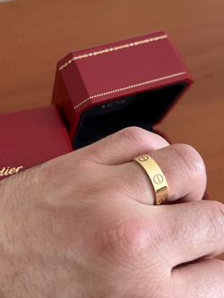 Кольцо Cartier Love Classic Model