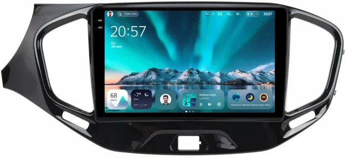 Магнитола для Lada Vesta 2020-2022, Vesta Cross (ШГУ EnjoY) - Teyes CC4 монитор 9.2" 2K QLED на Android 14, Быстрейшая, Snapdragon 680, DSP, CarPlay, 4G SIM-слот