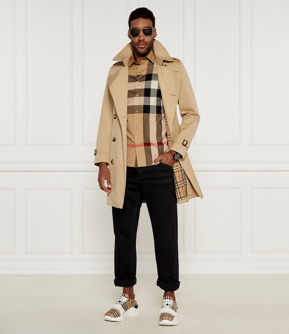 Рубашка Burberry - коричневый(8071445)