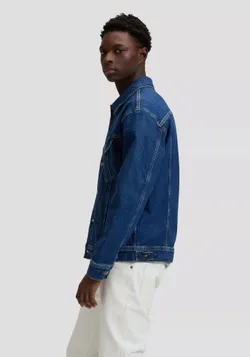 Куртка джинсовая мужская LEE RELAXED RIDER JACKET INDIGO WARP