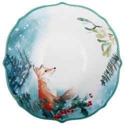 САЛАТНИК СЕРВИРОВОЧНЫЙ LEFARD "ЛЕСНАЯ СКАЗКА" ЛИСА 19*7 СМ 600 МЛ, РАЗНОЦВЕТНЫЙ (КОР=24ШТ.)