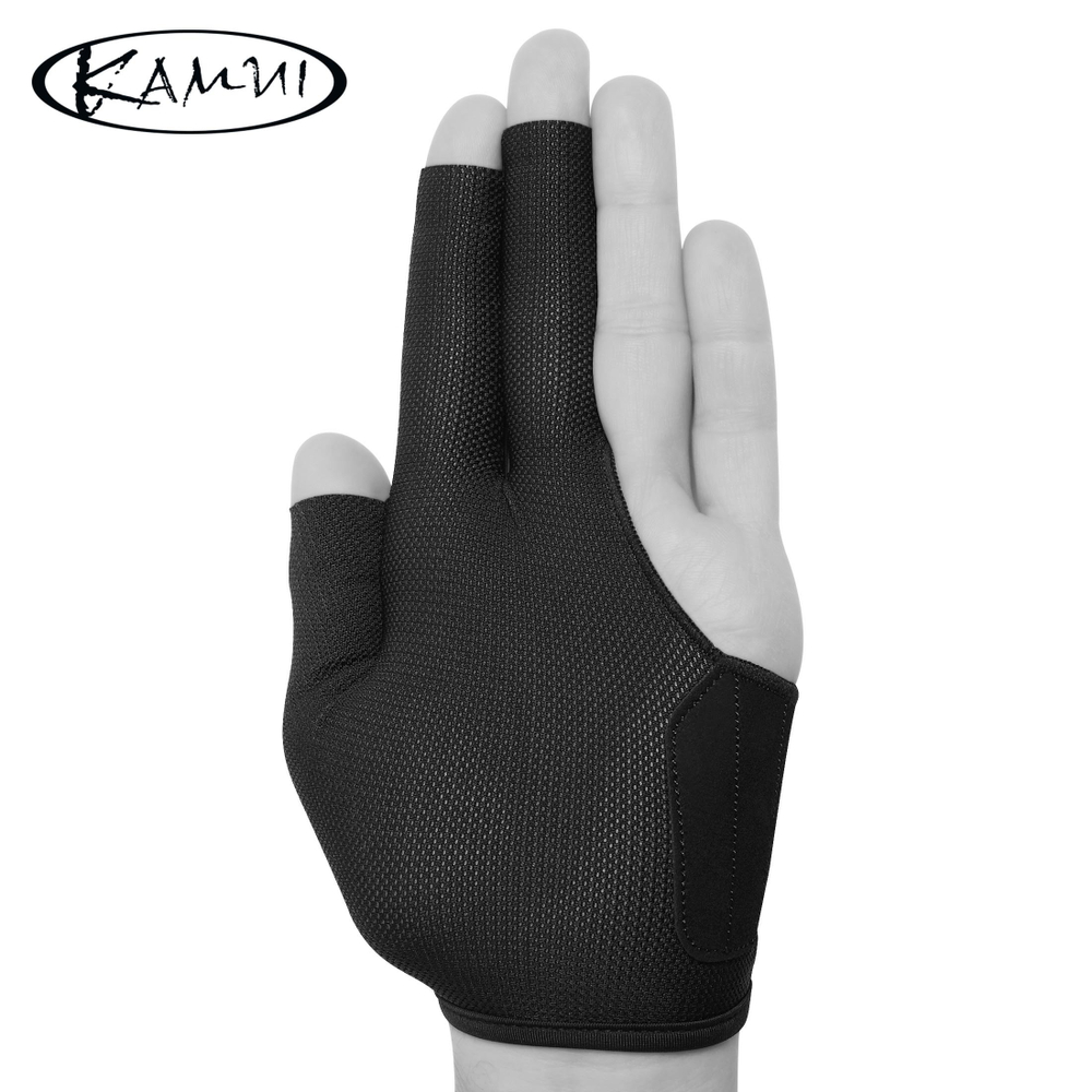 Перчатка для бильярда "Kamui QuickDry Short" черная правая XXL