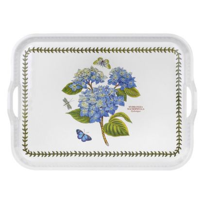Поднос с ручками 52х32см Pimpernel Ботанический сад Гортензия