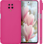 Мягкий Soft Touch чехол из силикона для XIAOMI REDMI NOTE 9 PRO / 9S / POCO M2 PRO с бархатной подкладкой