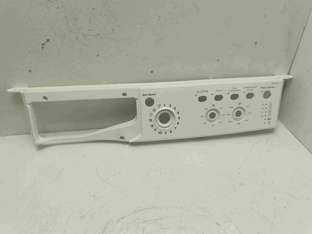 WSC5105 кт254 Лицевая панель для стиральной машины Indesit 250005867 б/у