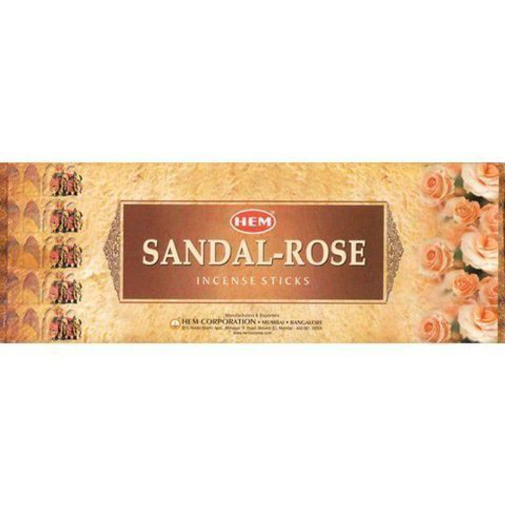 HEM Sandal Rose шестигранник Благовоние Сандал Роза