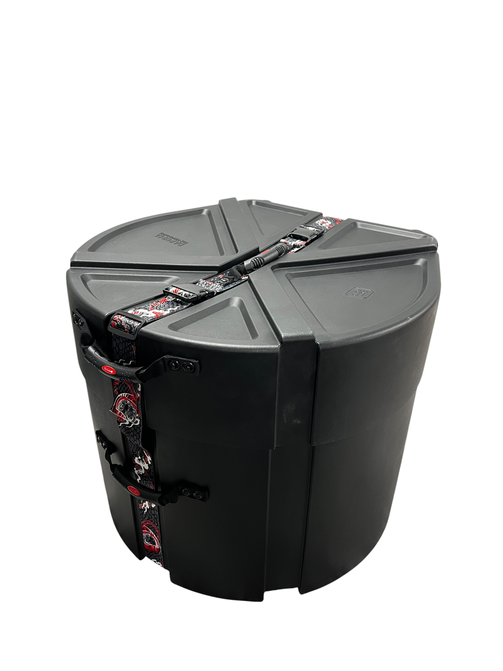 Ударопрочный кейс DGCASE DARUMA 22-18V - для басс (большого) барабана, ЧЕРНЫЙ, отделка велюр