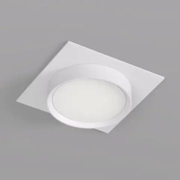 Встраиваемый точечный светильник 1*GX53 DK2091-WH белый Flat Denkirs