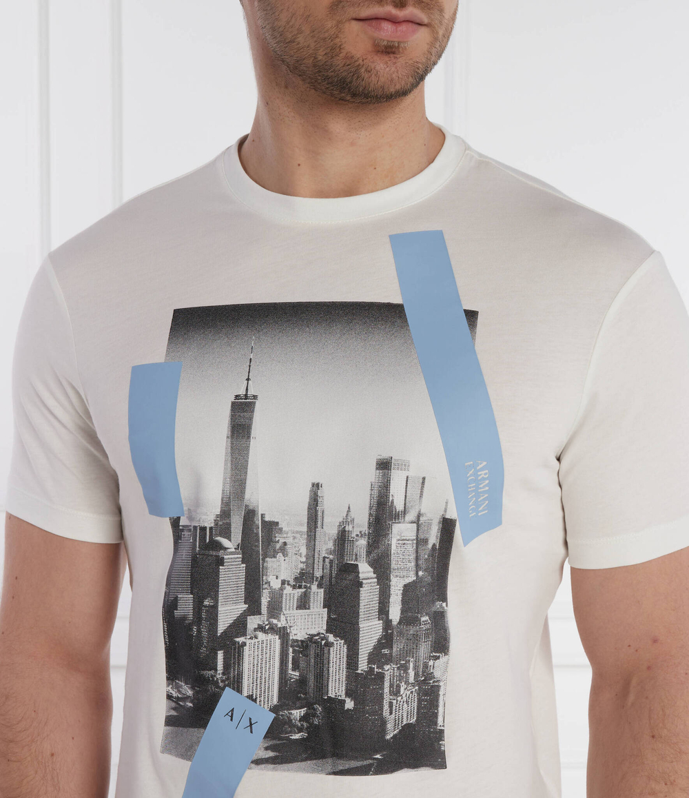 Футболка Armani Exchange - белый(3DZTHR ZJBYZ)