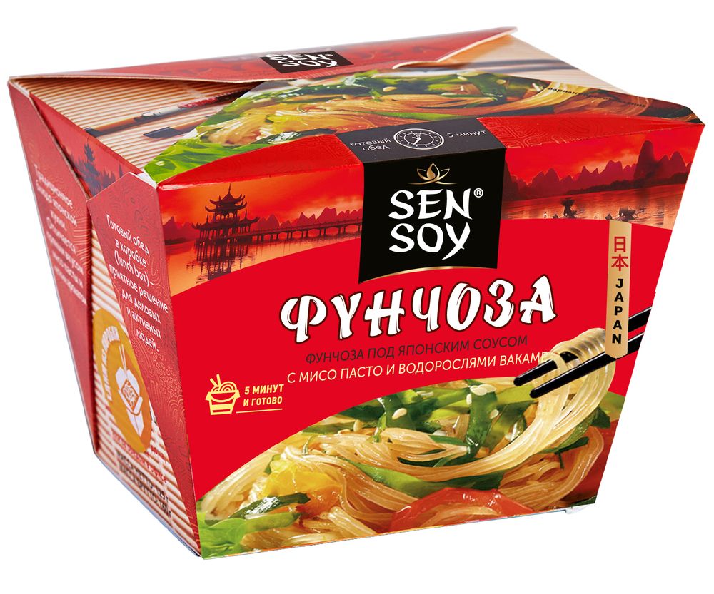 Фунчоза Sen Soy под Японским соусом 125гр