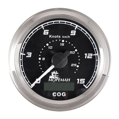 GPS спидометр, 15 узлов, черный циферблат (10252277)