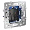 Механизм розетки с заземлением Voltum S70 VLS0401M