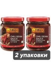 Соевый соус Чили Тобадзян Lee Kum Kee Chili Bean, 226 г, 2 шт