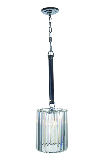 Люстра подвесная NewRgy 5797R/3A CHROME+CLEAR, 3×40 Вт, хромированная и прозрачная