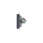 ATLASDESIGN РОЗЕТКА компьютерная RJ45 кат. 5e, механизм, ГРИФЕЛЬ