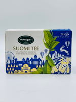 Чай черный NORDQVIST "FINLANDIA TEA" с черникой 20 пакетиков (из Финляндии)