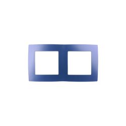 12-5002-29 ЭРА Рамка на 2 поста, Эра12, ультрамарин | Эра 12