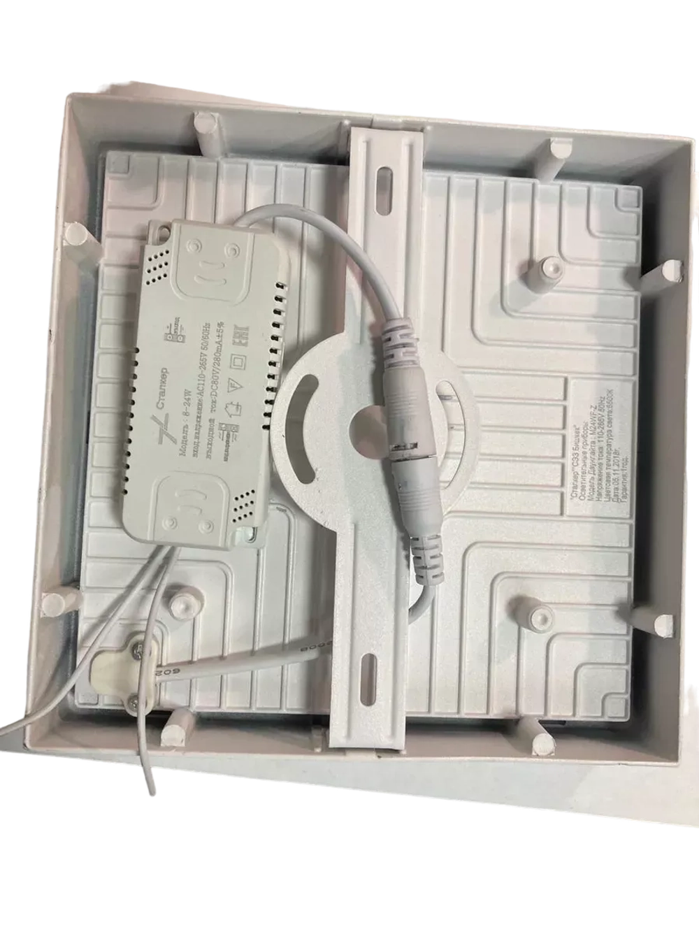 LED Светодиодная панель квадратная 24W накладная