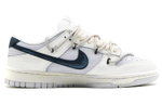 Nike Dunk Low top Skateboard Shoes Men"s Black White Gray