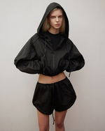 BLACK TRACKJACKET
