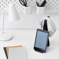 IKEA MÖJLIGHET  (ИКЕА МЁЙЛИГХЕТ)  -  Подставка для наушников и планшета - чёрный