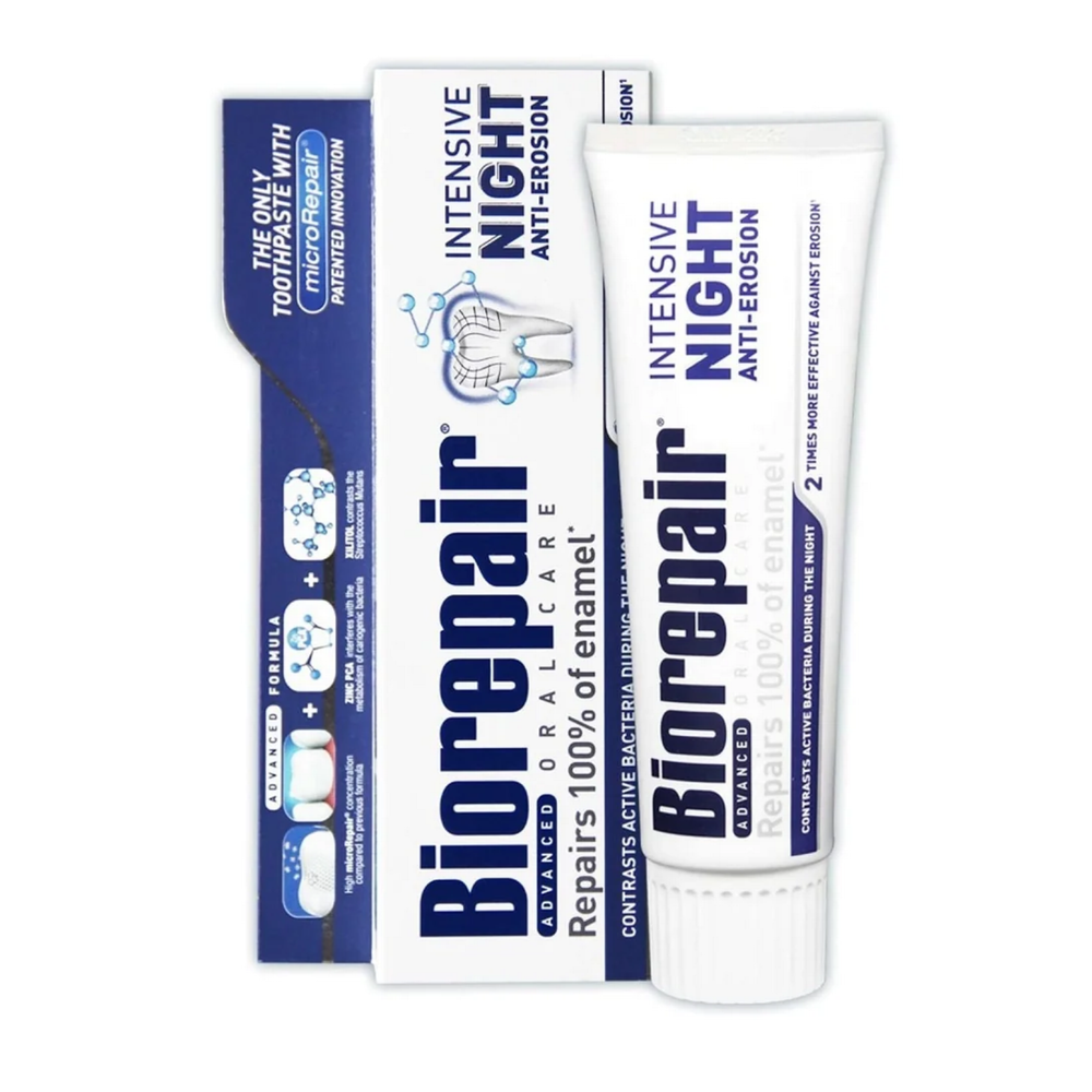 Biorepair Intensive Night Action Anti-erosion / Биорепейр зубная паста интенсивное ночное действие