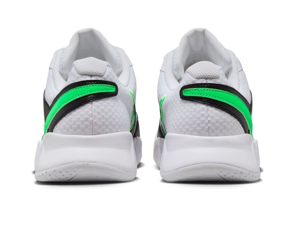 Мужские кроссовки теннисные Nike Court Lite 4 - white/poison green/black