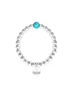 Кольцо База мини с говлитом / Basic Mini Blue