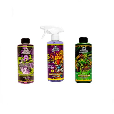 Набор для трехфазной мойки кузова Z3 Green+ A1 + кварц S6 Grape