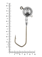 Джиг некрашеный Stinger Eye Jig, крючок Vido Craft VD-079 7/0 (3шт/уп)